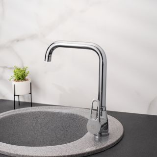 Смеситель для кухни РМС SL141-017F хром