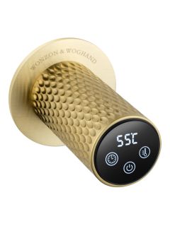 Полотенцесушитель электрический встраиваемый Wonzon & Woghand M?nchen WW-A355-BG 52x70 см с внутренней частью брашированное золото