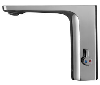 Сенсорный смеситель для раковины Swedbe Europe 6000 с ручной регулировкой температуры воды хром