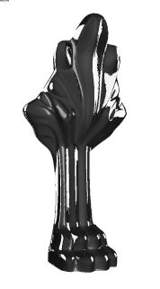 Ванна из искусственного камня Фэма Стиль Салерно-2 на опорах черных170x68 см