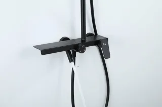 Душевая стойка Frap F24203-9 черный