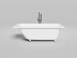 Ванна из искусственного камня Salini Orlanda S-Stone 102025MRF 160x70см RAL полностью