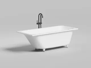 Ванна из искусственного камня Salini Orlanda S-Sense 102015GRF 160x70см RAL полностью