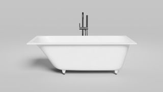 Ванна из искусственного камня Salini Orlanda S-Stone 102026M 170x80см белый матовый