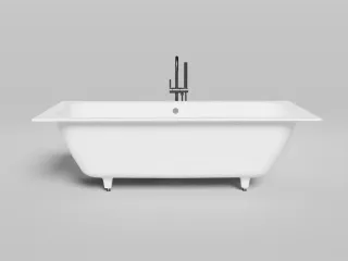 Ванна из искусственного камня Salini Orlanda Axis S-Sense 103211GRH 190x80см RAL снаружи