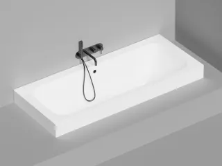 Ванна из искусственного камня Salini Orlanda Axis S-Sense 103211GRH 190x80см RAL снаружи