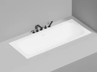 Ванна из искусственного камня Salini Orlanda Axis Kit S-Sense 103311MRH 190x80см RAL снаружи