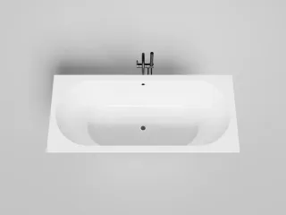 Ванна из искусственного камня Salini Ornella Axis S-Stone 103423M 170x75см белый матовый