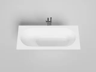 Ванна из искусственного камня Salini Ornella Kit S-Stone 102423M 170x70см белый матовый