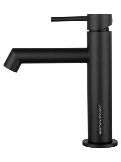 Смеситель для раковины Wonzon & Woghand WW-H1063-MB чёрный матовый