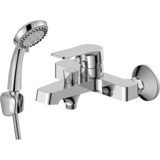 Смеситель для ванны Decoroom с ручным душем хром DR23036