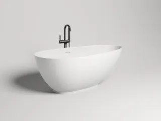 Ванна из искусственного камня Salini Paola S-Stone 101511SM 160x77см белый матовый