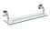 Полка стеклянная Rose RG1219 54см хром