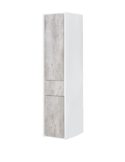 Пенал Roca Ronda ZRU9303005 левый бетон/белый глянец