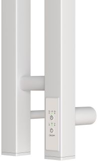 Полотенцесушитель электрический Point Гермес PN13812W П3 8x120см белый матовый