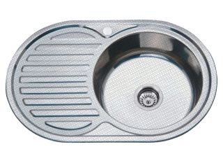 Кухонная мойка РМС MD8-7750OVR нержавеющая сталь