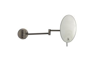 Зеркало с увеличением Boheme 508-GM оружейная сталь