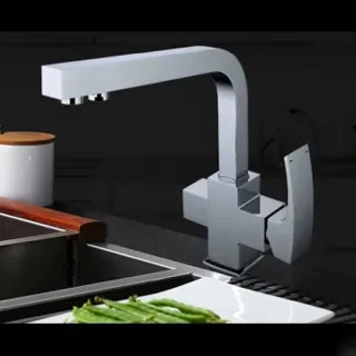 Смеситель для кухни Gappo  G4307 с подключением фильтра питьевой воды хром