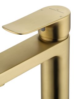 Смеситель для раковины Wonzon & Woghand Blend WW-A40222-BG брашированное золото