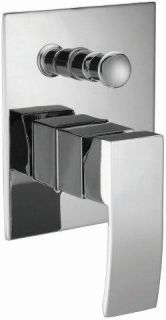 Встраиваемый однорычажный смеситель с переключателем, хром Cezares QUATTRO-C-VDI-01