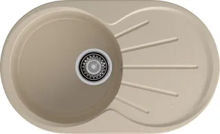 Мойка кухонная GranFest CLASSIC R-750L кашемир