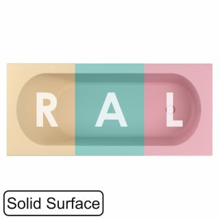 Ванна из искусственного камня WHITECROSS Gin 0217.180080.2XXXX 180x80 см RAL мат