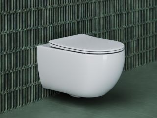 Подвесной унитаз Ceramica Nova Long CN3015 безободковый белый