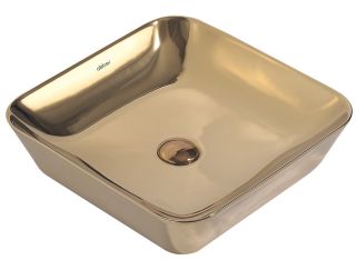 Раковина ABBER Rechteck AC2205GG 43см золото