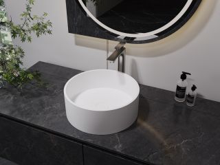 Накладная раковина NT Bagno Amaro NT412 40см белый матовый