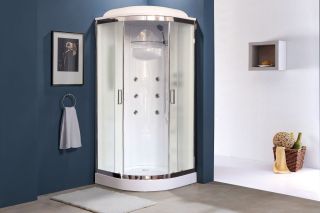 Душевая кабина Royal Bath HK стекло матовое 90x90см RB90HK2-M-CH