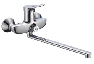 Смеситель для ванны с душем РМС SL120-006E хром