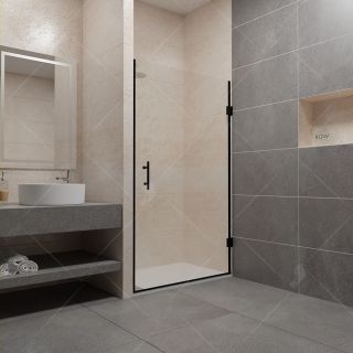 Душевая дверь RGW Passage PA-06B 70x195см чёрный 41080607-54