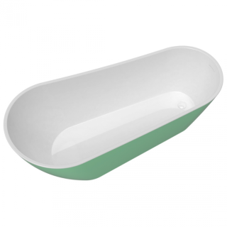 Ванна акриловая Delice Riviera DLR440103G 170х74 зеленая матовая