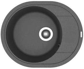 Кухонная мойка Florentina Родос 580 чёрный