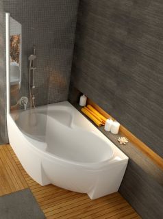 Акриловая ванна Ravak Rosa II 150x105 CK21000000 левый