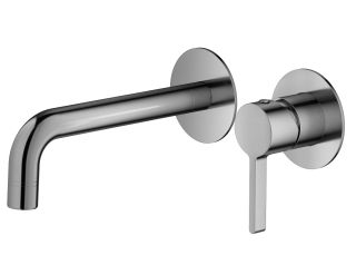 Встраиваемый смеситель для раковины Splenka S221.11.05 сатин