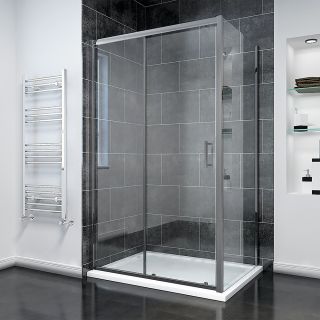 Душевой уголок Veconi Rovigo RV-055GM, 1300х700х1950, оружейная сталь, прозрачное стекло