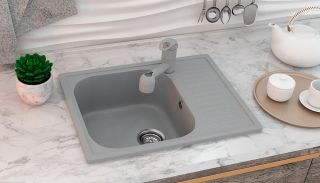 Кухонная мойка Ulgran Classic U-202-344 ультра-чёрный