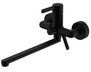 Смеситель для ванны Haiba HB22814-7 чёрный матовый