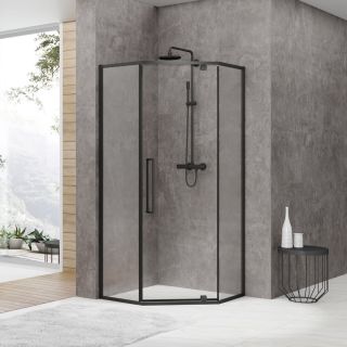 Душевой уголок Black & White Stellar Wind 8751010 100x100 см