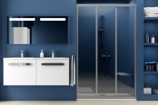 Душевая дверь Ravak Supernova ASDP3-100 00VA0U02ZG Grape профиль сатин