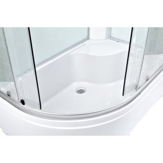 Душевая кабина Deto ЕМ4511 R LED с гм. 110х80х220 см