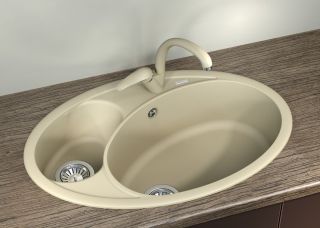 Кухонная мойка Florentina Селена 780 капучино