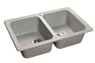 Мойка кухонная GranFest Серая Standart S-780 K сер
