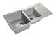 Мойка кухонная GranFest Серая Practic P-980 KL серый