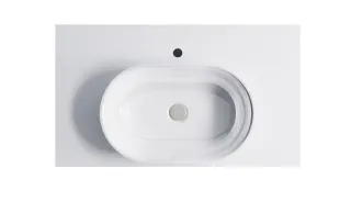 Тумба с раковиной Astra-Form Шарм 4631177713712 100 см бежевый матовый