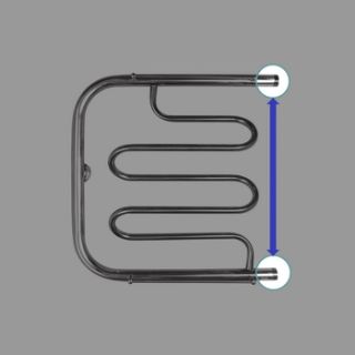 Полотенцесушитель водяной Energy Mix 500х500