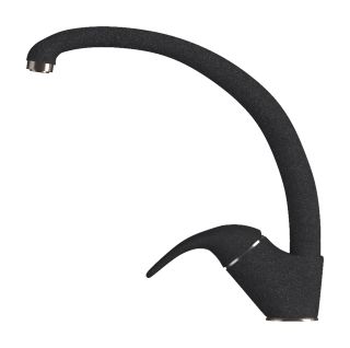 Смеситель для кухни Polygran Высокий чёрный 726279