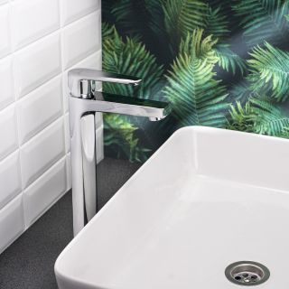 Смеситель для раковины BOOU B8095-1BJ хром