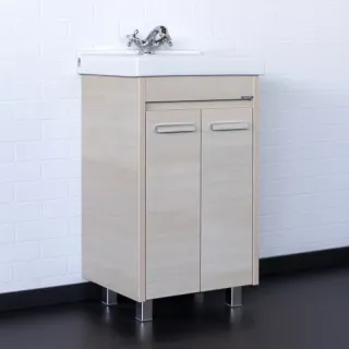 Тумба с раковиной Comforty Марио 00-00008849 50 см сосна лоредо